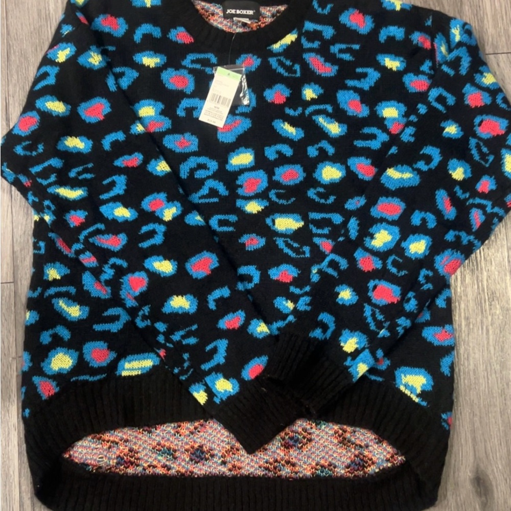 Joe Boxer Multicolor Knit Sweater